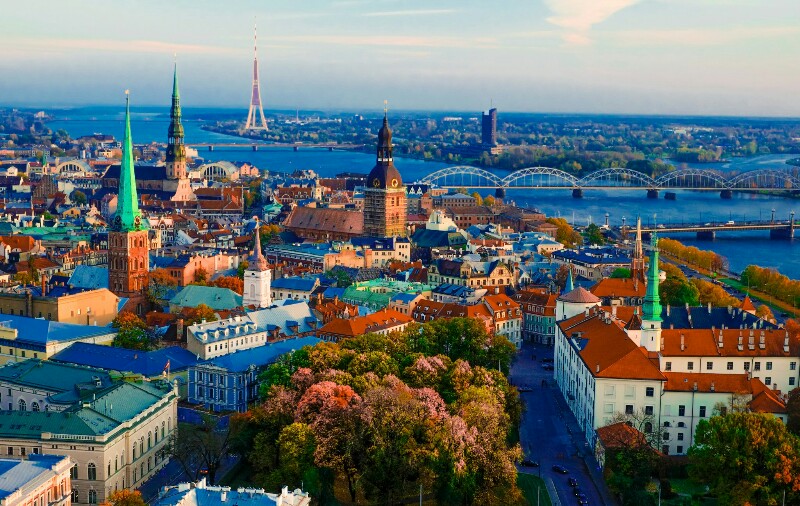 Panorama of Riga